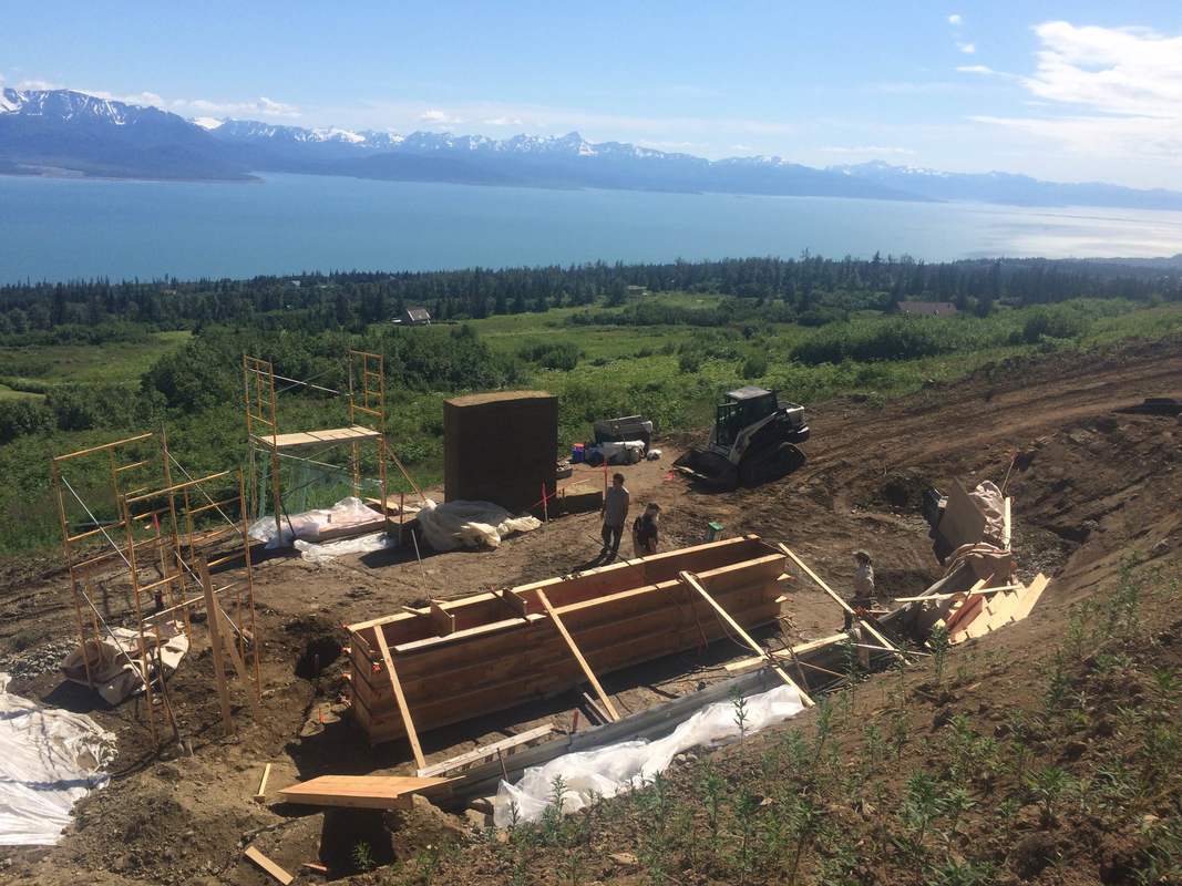 Construction of hemp home in Alaska