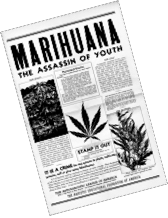 false propaganda against cannabis