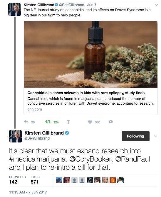 NY Senator supports hemp CBD oil legalization