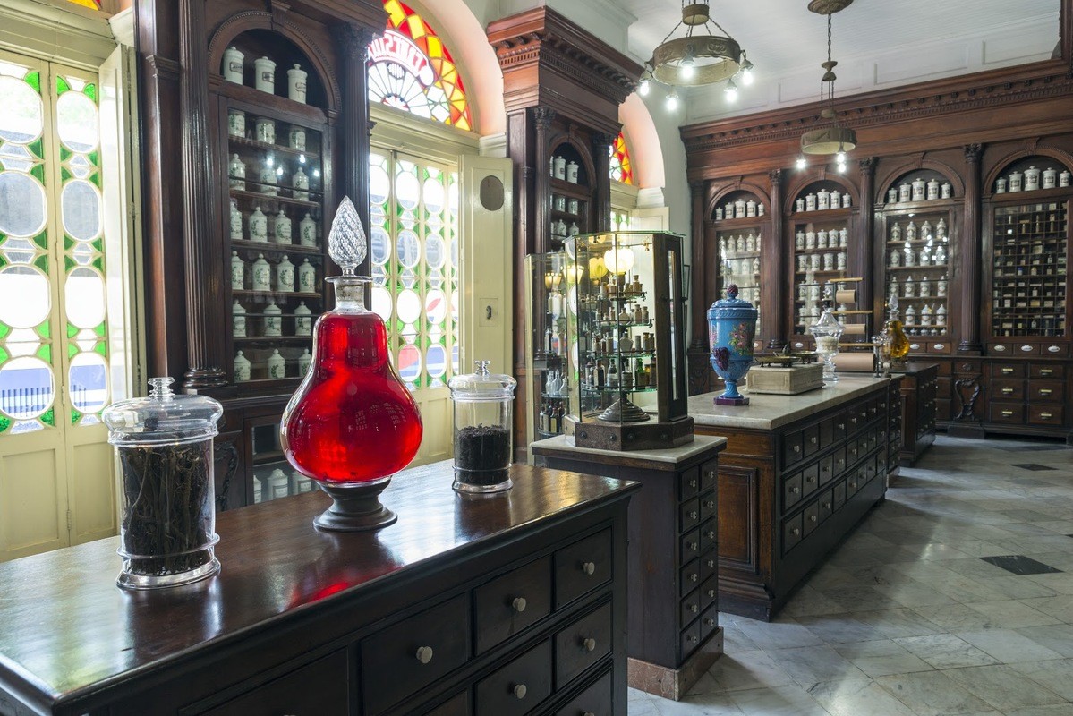 historic pharmacy in Cuba