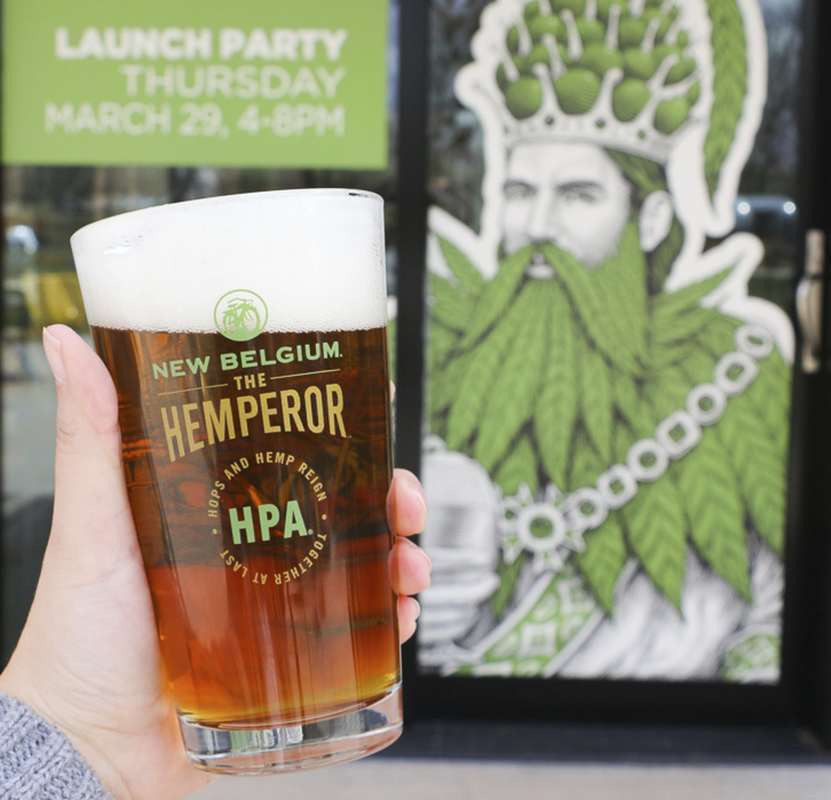 Over the past few months, New Belgium has traveled the USA sharing their new hemp beer, The Hemperor.