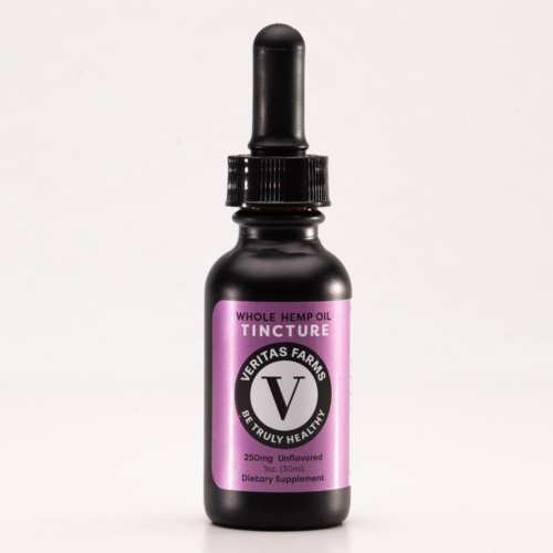 The flavors in Veritas Farms Hemp Oil Tincture are mild but effectively hide the medicinal taste found in some other tinctures.