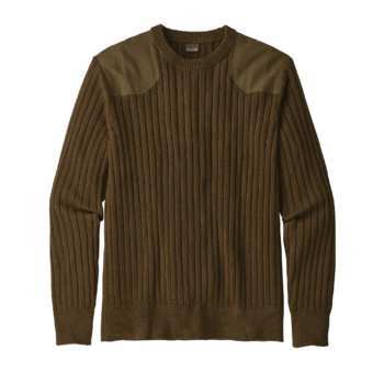Patagonia's hemp sweater is perfect for chilly fall days, an example of a durable but comfortable and fashionable hemp fabric.