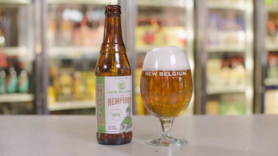 New Belgium's The Hemperor hemp craft beer