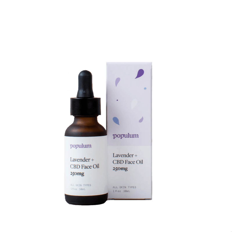 Populum Lavender + CBD Face Oil